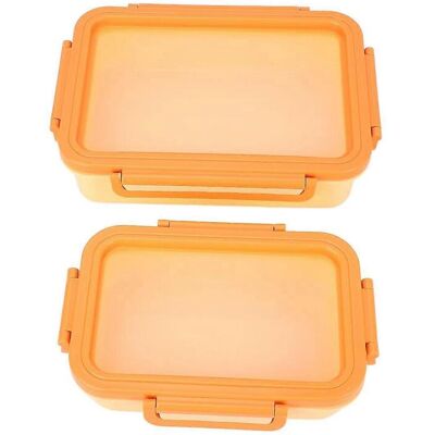 FLAMMKRAFT Lot De 2 Boîtes De Conservation Pour Fruits (860 Ml Et 2000 Ml) Réutilisables Et Hermétiques, Avec Couvercle En Silicone. Publicité FLAMMKRAFT Lot De 2 Boîtes De Conservation Pour Fruits (860 Ml Et 2000 Ml) Réutilisables Et Hermétiques, Avec Couvercle En Silicone. Publicité