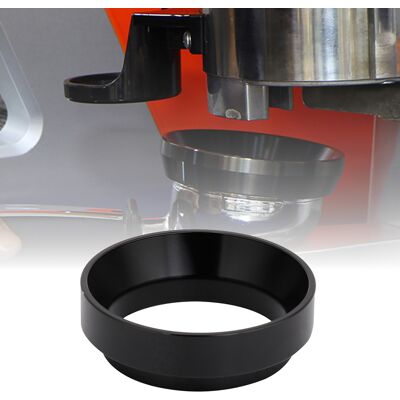 MCKENSA Anneau Doseur Universel En Aluminium De 58 Mm, Entonnoir De Rechange Pour Cafetière (noir) - Publicité MCKENSA Anneau Doseur Universel En Aluminium De 58 Mm, Entonnoir De Rechange Pour Cafetière (noir) - Publicité
