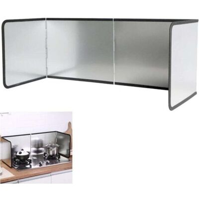 ABYSSE Plaque Anti Projection Cuisine, 4 Côtés Anti Eclaboussure Cuisine Pliable Protection D'Écran Anti-éclaboussures, Facile À Nettoyer Kitchen Gadgets Pour Cuisson, Rôtir, Évier (76x29x30cm) - Publicité ABYSSE Plaque Anti Projection Cuisine, 4 Côtés Anti Eclaboussure Cuisine Pliable Protection D'Écran Anti-éclaboussures, Facile À Nettoyer Kitchen Gadgets Pour Cuisson, Rôtir, Évier (76x29x30cm) - Publicité