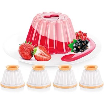 Generic Moules À Pudding En Forme De Coupelle, Moules Pratiques À Faire Soi-même Pour La Cuisine Maison, 4 Pcs - Publicité Generic Moules À Pudding En Forme De Coupelle, Moules Pratiques À Faire Soi-même Pour La Cuisine Maison, 4 Pcs - Publicité