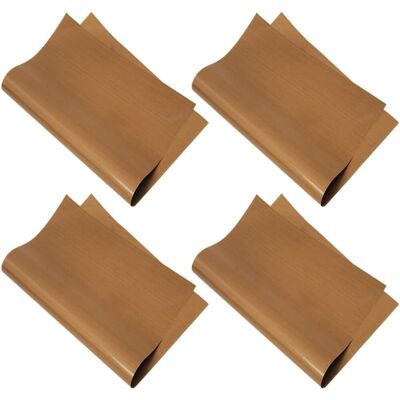 GRASSLIN Tapis De Cuisson Antiadhésif En Téflon Résistant Haute Température 40x60 Cm Lot De 4 Feuilles Réutilisables Pour Plaque De Cuisson Et Moule À Pâtisserie, La Cuisine Et Pâtisserie'-'- - Publicité GRASSLIN Tapis De Cuisson Antiadhésif En Téflon Résistant Haute Température 40x60 Cm Lot De 4 Feuilles Réutilisables Pour Plaque De Cuisson Et Moule À Pâtisserie, La Cuisine Et Pâtisserie'-'- - Publicité
