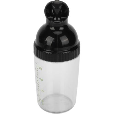 MCKENSA Shaker À Vinaigrette 200 Ml Sans Bpa, Anti-fuite, Avec Couvercle, Noir - Publicité MCKENSA Shaker À Vinaigrette 200 Ml Sans Bpa, Anti-fuite, Avec Couvercle, Noir - Publicité