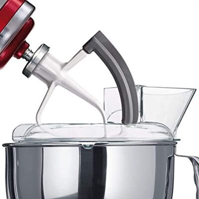 IRISFR Fouet Plat Flexible Pour Accessoires Kitchenaid, Fouet En Aluminium Pour Robot Pâtissier Kitchenaid 4,5-5 L, Batteur À Palette Avec Racleur En Silicone, Accessoire Optionnel Pour Kitchenaid - Publicité IRISFR Fouet Plat Flexible Pour Accessoires Kitchenaid, Fouet En Aluminium Pour Robot Pâtissier Kitchenaid 4,5-5 L, Batteur À Palette Avec Racleur En Silicone, Accessoire Optionnel Pour Kitchenaid - Publicité