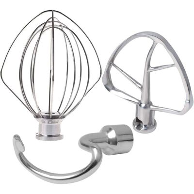 OEM Batteur En Acier Inoxydable Compatible Avec, Ensemble De Fouet, Crochet Pétrisseur Et Batteur Plat, Compatible Avec Tous Les Robots De Cuisine Artisan 5l - Publicité OEM Batteur En Acier Inoxydable Compatible Avec, Ensemble De Fouet, Crochet Pétrisseur Et Batteur Plat, Compatible Avec Tous Les Robots De Cuisine Artisan 5l - Publicité