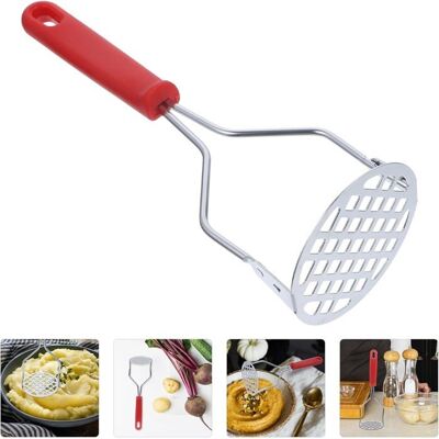 Cellfast Presse À Pilon, Fer + Matériau De Galvanoplastie, Pomme De Terre, Patate Douce, Citron,gadget De Cuisine Créatif Portable (rouge) - Publicité Cellfast Presse À Pilon, Fer + Matériau De Galvanoplastie, Pomme De Terre, Patate Douce, Citron,gadget De Cuisine Créatif Portable (rouge) - Publicité