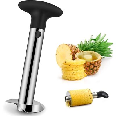 ECLEANFY Coupe-ananas Et Éplucheur En Acier Inoxydable - Publicité ECLEANFY Coupe-ananas Et Éplucheur En Acier Inoxydable - Publicité