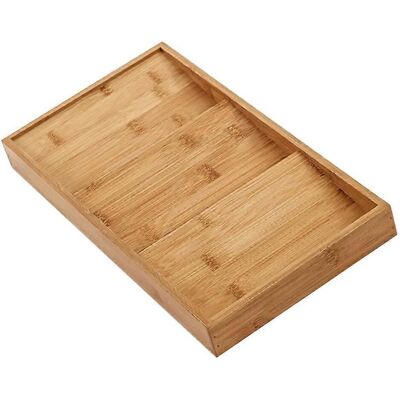 ALLAUVE Organisateur À Épices À 3 Niveaux En Bois Pour La Cuisine, Avec Tiroir Et Étagère Pour 12 Pots. Publicité ALLAUVE Organisateur À Épices À 3 Niveaux En Bois Pour La Cuisine, Avec Tiroir Et Étagère Pour 12 Pots. Publicité