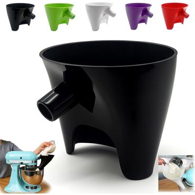 OEM Entonnoir À Farine Pour Robot Pâtissier Kitchen Aid Artisan Ksm150, Protection Anti-éclaboussures Pour Robots Pâtissiers Inclinables De 4,5 Et 5 Pintes, Outil De Cuisson Lavable Au Lave-vaisselle Et S - Publicité OEM Entonnoir À Farine Pour Robot Pâtissier Kitchen Aid Artisan Ksm150, Protection Anti-éclaboussures Pour Robots Pâtissiers Inclinables De 4,5 Et 5 Pintes, Outil De Cuisson Lavable Au Lave-vaisselle Et S - Publicité