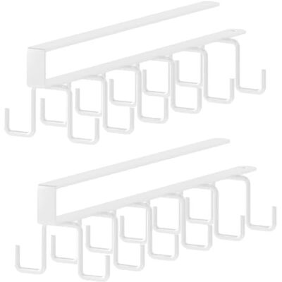 Generic Lot De 2 Tasses À Crochets Sous Armoire,porte-tasses Suspendu Sous Placard,pour Tasses, Mugs, Verres À Bière, Ustensiles Pour Cuisine - Publicité Generic Lot De 2 Tasses À Crochets Sous Armoire,porte-tasses Suspendu Sous Placard,pour Tasses, Mugs, Verres À Bière, Ustensiles Pour Cuisine - Publicité