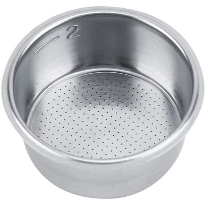 Cellfast Filtre A Cafe En Acier Inoxydable 51mm 2 Tasse Filtre A Cafe Reutilisable, Panier A Filtre Poreux Non Pressurise Passoire Pour R,51 - Publicité Cellfast Filtre A Cafe En Acier Inoxydable 51mm 2 Tasse Filtre A Cafe Reutilisable, Panier A Filtre Poreux Non Pressurise Passoire Pour R,51 - Publicité