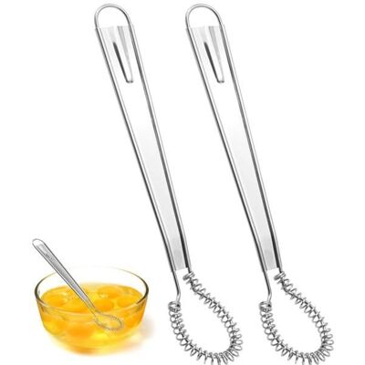 Cellfast Fouets De Cuisine En Acier Inoxydable, 2 Pièces, Mini Batteur Manuel, Mixeur, Fouet À La Main,mélanger, Les Œufs, Mélanger La Pâte - Publicité Cellfast Fouets De Cuisine En Acier Inoxydable, 2 Pièces, Mini Batteur Manuel, Mixeur, Fouet À La Main,mélanger, Les Œufs, Mélanger La Pâte - Publicité