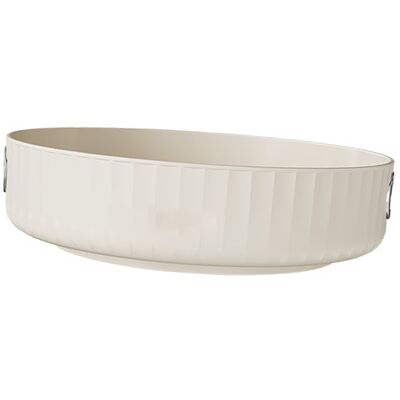 MCKENSA Plateau Rond Rotatif Blanc Crème, Plateau De Rangement Multifonctionnel Pour Comptoir, Support De Rangement Rotatif - Publicité MCKENSA Plateau Rond Rotatif Blanc Crème, Plateau De Rangement Multifonctionnel Pour Comptoir, Support De Rangement Rotatif - Publicité