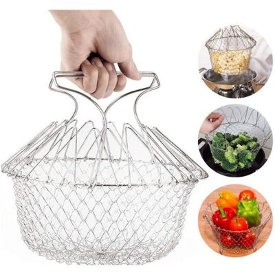 Cellfast Panier À Salade - Lot De 2 - Acier Inoxydable - Diamètre 23 Cm - Multifonctionnel - Publicité Cellfast Panier À Salade - Lot De 2 - Acier Inoxydable - Diamètre 23 Cm - Multifonctionnel - Publicité