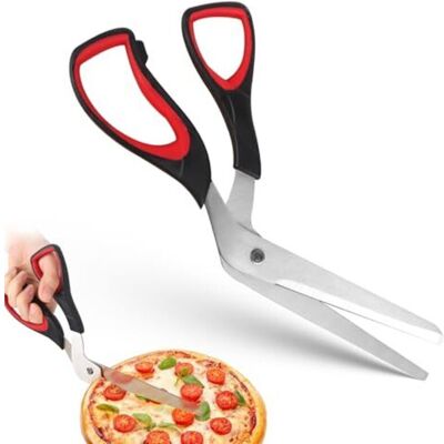 OEM Ciseaux À Pizza, Ciseaux Pizza Coupe Pizza Découpe Pizza Cutter En Acier Inoxydable, Ciseaux De Cuisine Multifonctionnels Pour Couper Les Pizzas, Les Pâtes Et Les Tartes - Publicité OEM Ciseaux À Pizza, Ciseaux Pizza Coupe Pizza Découpe Pizza Cutter En Acier Inoxydable, Ciseaux De Cuisine Multifonctionnels Pour Couper Les Pizzas, Les Pâtes Et Les Tartes - Publicité