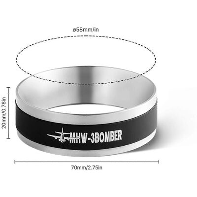 FLAMMKRAFT Mhw-3bomber Entonnoir Doseur Magnétique 58 Mm En Acier Inoxydable, Anneau Doseur Pour Café Expresso Avec 36 Points M - Publicité FLAMMKRAFT Mhw-3bomber Entonnoir Doseur Magnétique 58 Mm En Acier Inoxydable, Anneau Doseur Pour Café Expresso Avec 36 Points M - Publicité