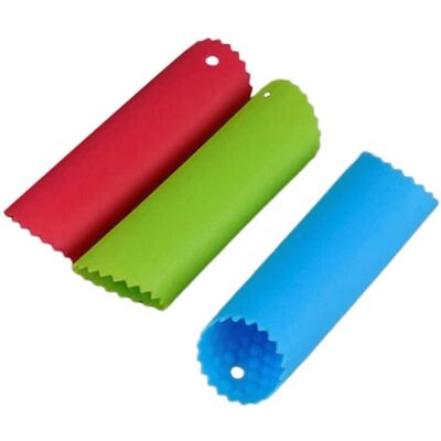 YUDO 3x Éplucheur D'Ail En Silicone, Facile Et Rapide À Utiliser, Avec Tube Presseur - Publicité YUDO 3x Éplucheur D'Ail En Silicone, Facile Et Rapide À Utiliser, Avec Tube Presseur - Publicité