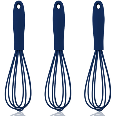 ALVIOR Fouet En Silicone - Résistant À La Chaleur Jusqu'à 230 °c - Pour Cuisinière Et Ustensiles Antiadhésifs - Lot De 3 - Publicité ALVIOR Fouet En Silicone - Résistant À La Chaleur Jusqu'à 230 °c - Pour Cuisinière Et Ustensiles Antiadhésifs - Lot De 3 - Publicité