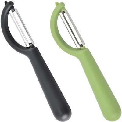 GRASSLIN 2 Éplucheur, Acier Inoxydable, Lame Pivotante Tranchante, Pour Légumes Et Fruits, Cuisine Quotidienne - Publicité GRASSLIN 2 Éplucheur, Acier Inoxydable, Lame Pivotante Tranchante, Pour Légumes Et Fruits, Cuisine Quotidienne - Publicité