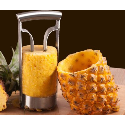 YUDO Éplucheur Et Coupe-ananas En Acier Inoxydable - Outil De Cuisine Indispensable - Publicité YUDO Éplucheur Et Coupe-ananas En Acier Inoxydable - Outil De Cuisine Indispensable - Publicité