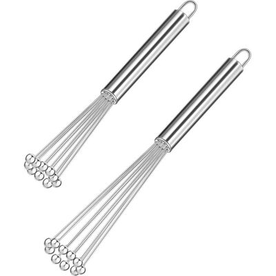Vision Fouet En Acier Inoxydable Pour Mélanger En Cuisine (2 Pièces) - Publicité Vision Fouet En Acier Inoxydable Pour Mélanger En Cuisine (2 Pièces) - Publicité