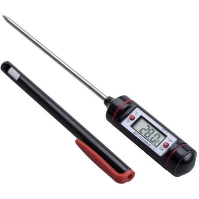 Cellfast Thermomètre Alimentaire En Écran Lcd Numérique Avec Une Longue Testeur - Publicité Cellfast Thermomètre Alimentaire En Écran Lcd Numérique Avec Une Longue Testeur - Publicité