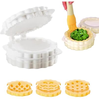 Generic Machine À Tarte, Presse À Tarte Manuelle, Fabricant De Moules À Pâte, Machine À Tarte De Poche Polyvalente À 3 Formes, Fournitures De Cuisson - Publicité Generic Machine À Tarte, Presse À Tarte Manuelle, Fabricant De Moules À Pâte, Machine À Tarte De Poche Polyvalente À 3 Formes, Fournitures De Cuisson - Publicité