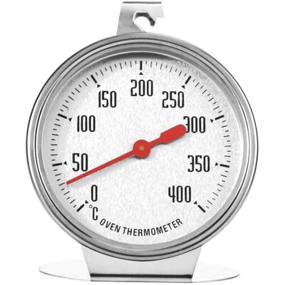 Scotch Thermomètre De Cuisson En Acier Inoxydable 400° À Suspendre Ou À Poser Au Four - Publicité Scotch Thermomètre De Cuisson En Acier Inoxydable 400° À Suspendre Ou À Poser Au Four - Publicité