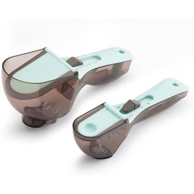 Cellfast Cuillères À Mesurer - Non Spécifié - 2pcs - Plastique Abs+pp+tpr - Bleu Clair - Précision De Mesure - Publicité Cellfast Cuillères À Mesurer - Non Spécifié - 2pcs - Plastique Abs+pp+tpr - Bleu Clair - Précision De Mesure - Publicité