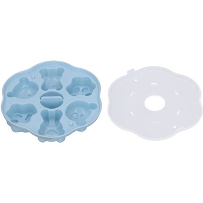 MCKENSA Moule À Gelée En Silicone En Forme De Patte D'Ours Et De Chat, Avec Couvercle, Bleu. Idéal Pour La Cuisine. Publicité MCKENSA Moule À Gelée En Silicone En Forme De Patte D'Ours Et De Chat, Avec Couvercle, Bleu. Idéal Pour La Cuisine. Publicité
