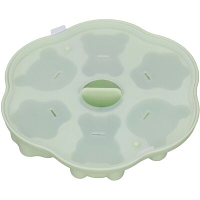 MCKENSA Moule À Gelée En Silicone En Forme De Patte D'Ours Et De Chat, Avec Couvercle, Vert. Idéal Pour La Cuisine. Publicité MCKENSA Moule À Gelée En Silicone En Forme De Patte D'Ours Et De Chat, Avec Couvercle, Vert. Idéal Pour La Cuisine. Publicité