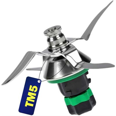 STAKMANN Aiperq Couteau Thermomix Tm5 Jeu De Couteaux Et Joint - Pour Vorwerk Thermomix Tm5 Robot Cuisine - Accessoires Cuisine Et Cuisson - Publicité STAKMANN Aiperq Couteau Thermomix Tm5 Jeu De Couteaux Et Joint - Pour Vorwerk Thermomix Tm5 Robot Cuisine - Accessoires Cuisine Et Cuisson - Publicité