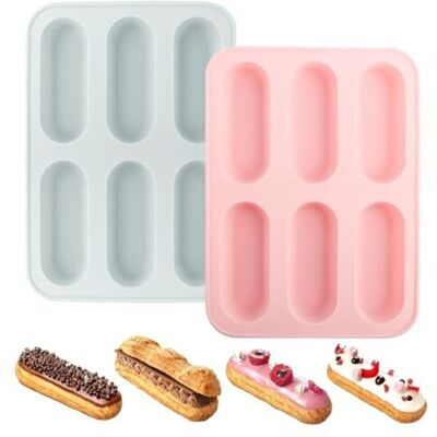 OEM Moule A Cake, 2 Pièces Moule À Cake Silicone Moules À Pain En Silicone, Moule À Petite Baguette Pour Gâteaux Pain Fait Maison Gâteaux - Publicité OEM Moule A Cake, 2 Pièces Moule À Cake Silicone Moules À Pain En Silicone, Moule À Petite Baguette Pour Gâteaux Pain Fait Maison Gâteaux - Publicité