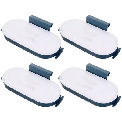 Cellfast Sac Poubelle Porte-poubelle Sac Suspendu Support Poubelle Hanger Organisateur Pour La Cuisine De Portes D'Armoires Bleu Foncé 4pcs - Publicité Cellfast Sac Poubelle Porte-poubelle Sac Suspendu Support Poubelle Hanger Organisateur Pour La Cuisine De Portes D'Armoires Bleu Foncé 4pcs - Publicité