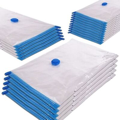 Cellfast Lot De 20 Sacs De Rangement Sous Vide - Economie D'Espace - Pet + Pa - Transparent - Publicité Cellfast Lot De 20 Sacs De Rangement Sous Vide - Economie D'Espace - Pet + Pa - Transparent - Publicité