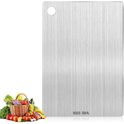 OEM Planche À Découper En Titane,yamato Titanium,planche A Decouper Inox Pour La Cuisine,pour La Viande,fromage,le Pain,les Légumes,les Fruits (30 X 20 Cm)-dou - Publicité OEM Planche À Découper En Titane,yamato Titanium,planche A Decouper Inox Pour La Cuisine,pour La Viande,fromage,le Pain,les Légumes,les Fruits (30 X 20 Cm)-dou - Publicité