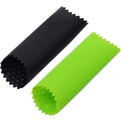 FANGMEDIA Éplucheur D'Ail Éplucheur D'Ail En Silicône Rouleau D'Ail 12,5 Mm De Long, Simple Et Insipide, Peut Être Épluché En Quelques Secondes, Noir Et Vert 2 Pièces-fei Yu - Publicité FANGMEDIA Éplucheur D'Ail Éplucheur D'Ail En Silicône Rouleau D'Ail 12,5 Mm De Long, Simple Et Insipide, Peut Être Épluché En Quelques Secondes, Noir Et Vert 2 Pièces-fei Yu - Publicité