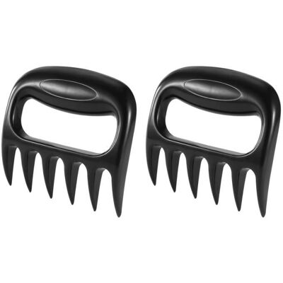 Cellfast Lot De 2 Séparateurs De Viande En Forme De Griffe D'Ours - Outil De Manipulation De La Viande - Fourchetteviande - Pour Barbecue - Publicité Cellfast Lot De 2 Séparateurs De Viande En Forme De Griffe D'Ours - Outil De Manipulation De La Viande - Fourchetteviande - Pour Barbecue - Publicité