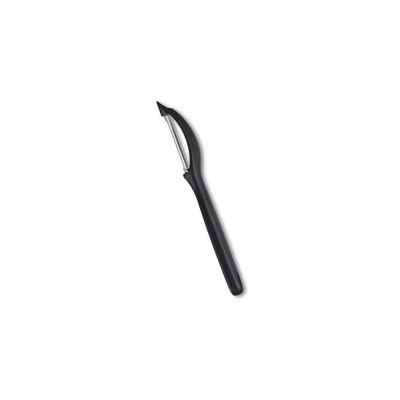 OEM Éplucheur Universel Pour Fruits Et Légumes, Extra Tranchant, Bord Denté, Double Tranchant, Poignée Ergonomique, Noir-crezuo - Publicité OEM Éplucheur Universel Pour Fruits Et Légumes, Extra Tranchant, Bord Denté, Double Tranchant, Poignée Ergonomique, Noir-crezuo - Publicité