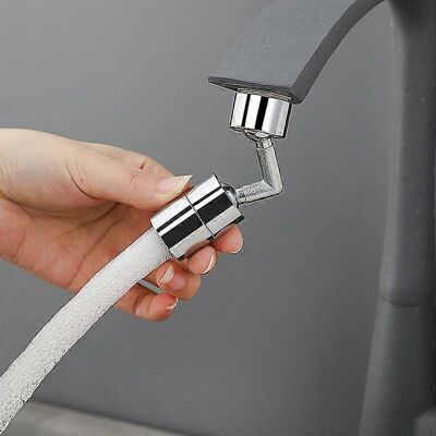 AQUAFORGE Robinet De Cuisine Avec Filtre Anti-éclaboussures Universel Et Pare-éclaboussures Rotatif - Tout Cuivre - Publicité AQUAFORGE Robinet De Cuisine Avec Filtre Anti-éclaboussures Universel Et Pare-éclaboussures Rotatif - Tout Cuivre - Publicité