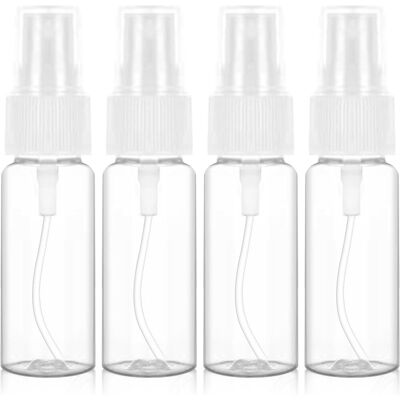 ALVIOR Flacon Pulvérisateur - 20 Ml - Transparent - Pour Parfum Solution Hydroalcoolique - 4 Pièces - Publicité ALVIOR Flacon Pulvérisateur - 20 Ml - Transparent - Pour Parfum Solution Hydroalcoolique - 4 Pièces - Publicité