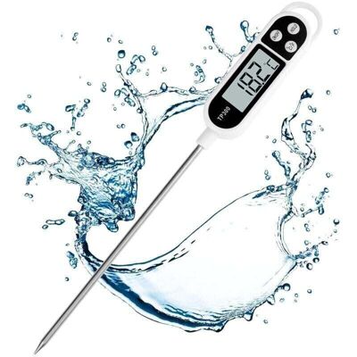 Scotch Thermomètre Numérique Cuisson Avec Sonde Longue Pour Viande Huile Lait Vin Bbq Et Eau Chaude - Publicité Scotch Thermomètre Numérique Cuisson Avec Sonde Longue Pour Viande Huile Lait Vin Bbq Et Eau Chaude - Publicité