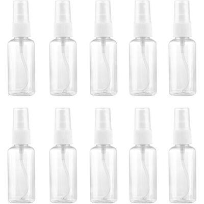 FATRD Lot De 10 Flacons Pulvérisateurs Vides Pour Les Voyages - Publicité FATRD Lot De 10 Flacons Pulvérisateurs Vides Pour Les Voyages - Publicité