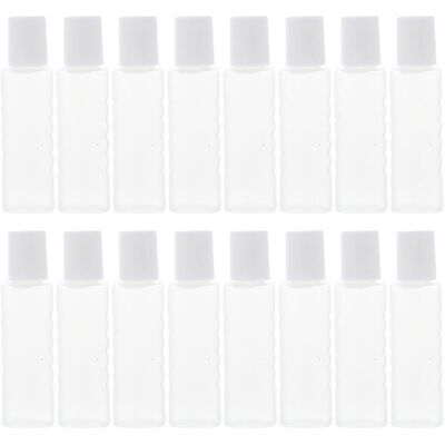 LISATR Lot De 30 Mini-bouteilles Vides Et Portables, Multifonctionnelles Et Pratiques Pour Les Voyages.-5.5x1.5x1cm-white - Publicité LISATR Lot De 30 Mini-bouteilles Vides Et Portables, Multifonctionnelles Et Pratiques Pour Les Voyages.-5.5x1.5x1cm-white - Publicité