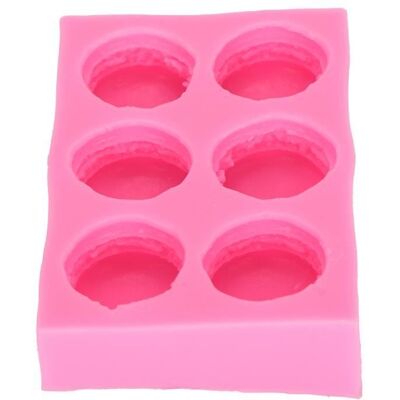 Cellfast Moule À Bougie Macaron - Silicone - Antiadhésif - Rose - Publicité Cellfast Moule À Bougie Macaron - Silicone - Antiadhésif - Rose - Publicité