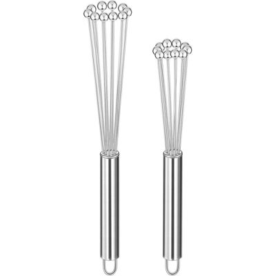 FANGMEDIA 2 Pièces Fouet À Bille En Acier Inoxydable Fouet À Oœufs Métalliques Kit De Fouets De Cuisine Pour Cuisiner, Mélanger, Fouetter, Battre, Remuer (10 Pouces Et 12 Pouces)-fei Yu - Publicité FANGMEDIA 2 Pièces Fouet À Bille En Acier Inoxydable Fouet À Oœufs Métalliques Kit De Fouets De Cuisine Pour Cuisiner, Mélanger, Fouetter, Battre, Remuer (10 Pouces Et 12 Pouces)-fei Yu - Publicité