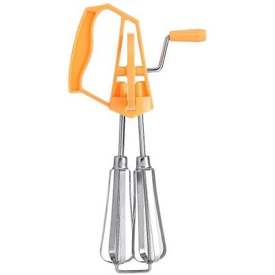 LAVVE Fouet Rotatif Manuel En Acier Inoxydable Pour La Cuisine Et La Pâtisserie (orange) - Publicité LAVVE Fouet Rotatif Manuel En Acier Inoxydable Pour La Cuisine Et La Pâtisserie (orange) - Publicité