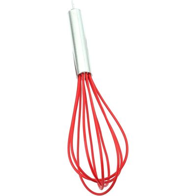 PUNNYB À Œufs Manuel Cryfokt Fouet En Acier Inoxydable Et Silicone - Publicité PUNNYB À Œufs Manuel Cryfokt Fouet En Acier Inoxydable Et Silicone - Publicité