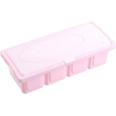 Cellfast Ensemble De Boîtes De Rangement D'Assaisonnement En Plastique À 4 Compartiments Pour Sel, Condiments, Épices Pour La Cuisine (rose) - Publicité Cellfast Ensemble De Boîtes De Rangement D'Assaisonnement En Plastique À 4 Compartiments Pour Sel, Condiments, Épices Pour La Cuisine (rose) - Publicité