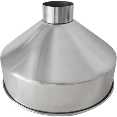 SYMOLEXA 1 Pc - Entonnoir - Acier Inoxydable - Alimentaire Industriel - Raffinage Machines - Grand Large Alésage - Argent - 28 Cm - Publicité SYMOLEXA 1 Pc - Entonnoir - Acier Inoxydable - Alimentaire Industriel - Raffinage Machines - Grand Large Alésage - Argent - 28 Cm - Publicité