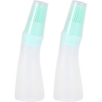 OEM Lot De 2 Pinceaux De Cuisine En Silicone, Applicateurs D'Huile Et De Marinade, Accessoires Pour Le Gril Et La Pâtisserie - Crezuo - Publicité OEM Lot De 2 Pinceaux De Cuisine En Silicone, Applicateurs D'Huile Et De Marinade, Accessoires Pour Le Gril Et La Pâtisserie - Crezuo - Publicité